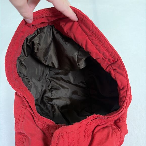 Y2K Abercrombie & Fitch Mens Small Red Pullover Hopkins Trail Jacket Charity - Picture 11 of 14